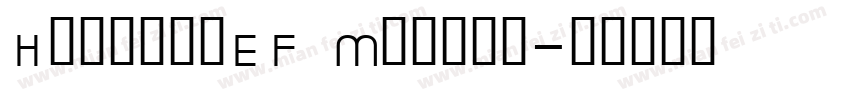 HoratioEF Medium字体转换
